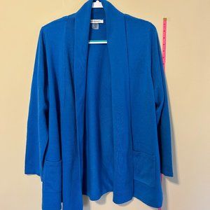 XL - Allison Daley Blue cardigan